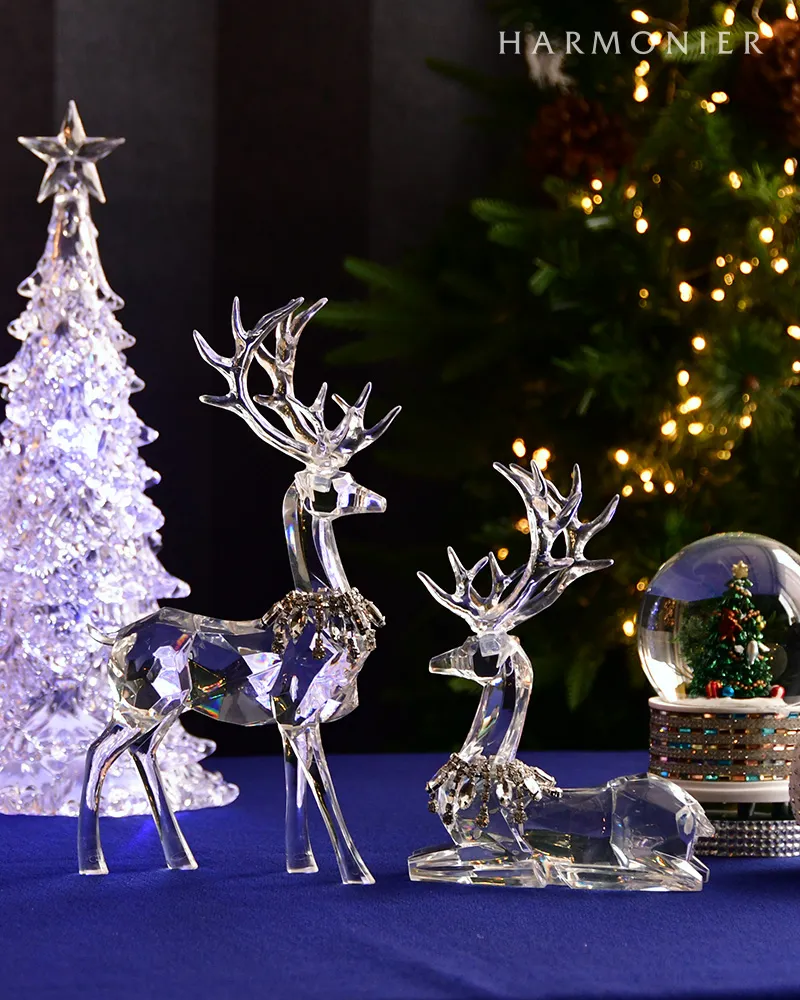 本日のみセール】高級スノードームクリスマスツリー　ハルモニア スノードーム/グリーンクリスマスツリー｜クリスマス雑貨の通販