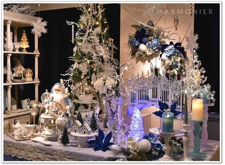 2025 ハルコレ　ガラスツリー 冬　クリスマス　ディスプレイ 2025年販売スタート ハルコレ ガラスツリー クリスマス - 小さな